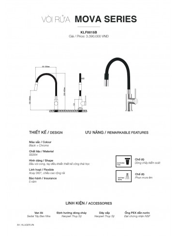 CATALOGUE CHẬU RỬA CHÉN KLUGER T7.2026
