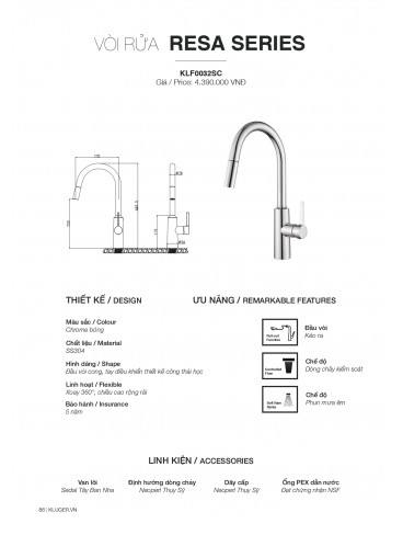 CATALOGUE CHẬU RỬA CHÉN KLUGER T7.2026