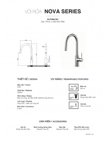 CATALOGUE CHẬU RỬA CHÉN KLUGER T7.2026