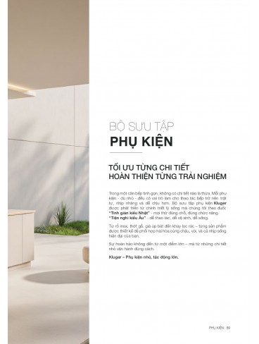 CATALOGUE CHẬU RỬA CHÉN KLUGER T7.2026