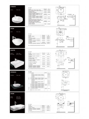 CATALOGUE TOTO MINI THÁNG 04 - 2025