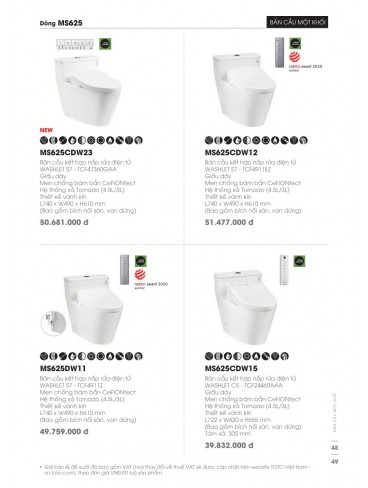 CATALOGUE TOTO MINI THÁNG 04 - 2025