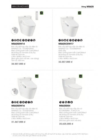 CATALOGUE TOTO MINI THÁNG 04 - 2025