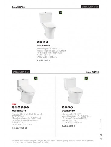 CATALOGUE TOTO MINI THÁNG 04 - 2025