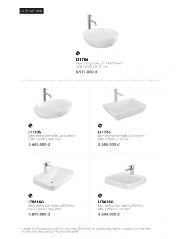 CATALOGUE TOTO MINI THÁNG 04 - 2025