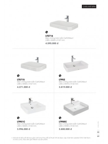 CATALOGUE TOTO MINI THÁNG 04 - 2025
