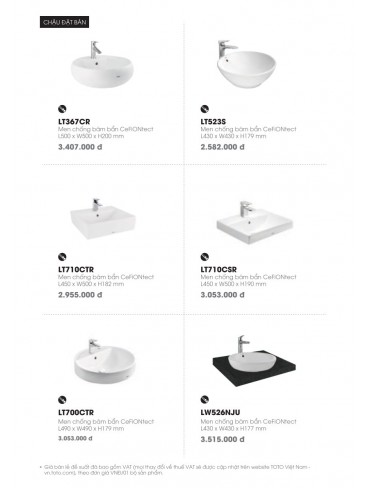 CATALOGUE TOTO MINI THÁNG 04 - 2025