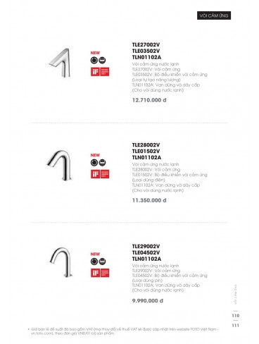 CATALOGUE TOTO MINI THÁNG 04 - 2025