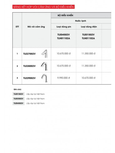 CATALOGUE TOTO MINI THÁNG 04 - 2025