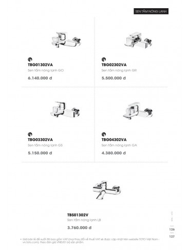 CATALOGUE TOTO MINI THÁNG 04 - 2025