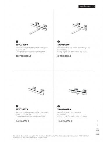 CATALOGUE TOTO MINI THÁNG 04 - 2025