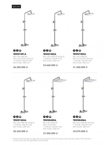 CATALOGUE TOTO MINI THÁNG 04 - 2025