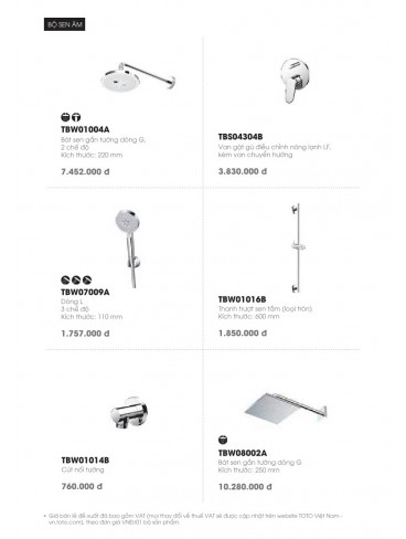 CATALOGUE TOTO MINI THÁNG 04 - 2025