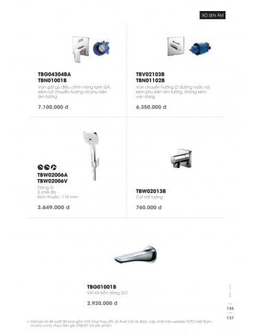 CATALOGUE TOTO MINI THÁNG 04 - 2025