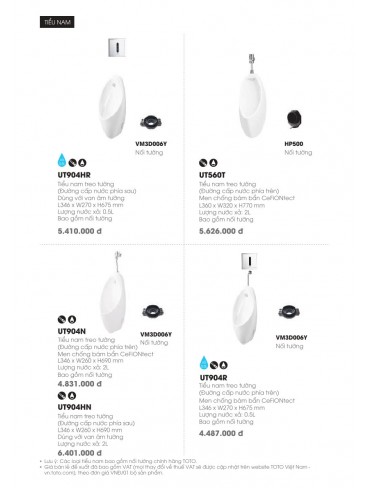 CATALOGUE TOTO MINI THÁNG 04 - 2025