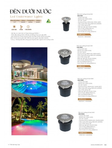 CATALOGUE ĐÈN VINALED 2025