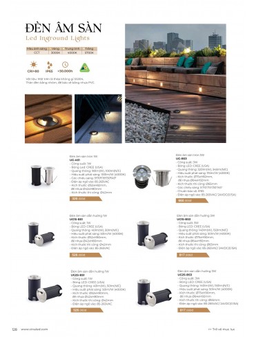 CATALOGUE ĐÈN VINALED 2025