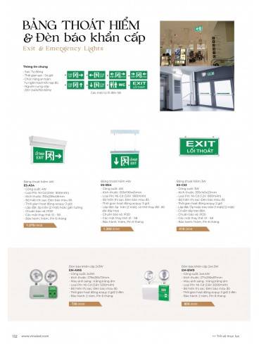CATALOGUE ĐÈN VINALED 2025
