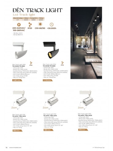 CATALOGUE ĐÈN VINALED 2025