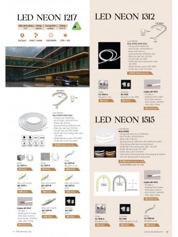 CATALOGUE ĐÈN VINALED 2025