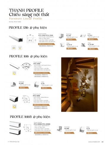 CATALOGUE ĐÈN VINALED 2025