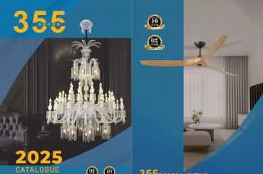 CATALOGUE 355 DECOR LIGHTING 2025