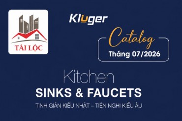 CATALOGUE CHẬU RỬA CHÉN KLUGER T7.2026
