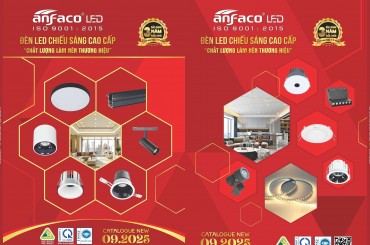 CATALOGUE ĐÈN ANFACO THÁNG 09.2025