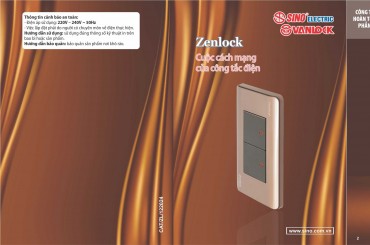 CATALOGUE THIẾT BỊ ĐIỆN SINO T04.2026
